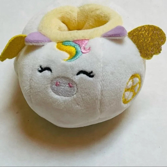 Squishmallows Squishville Yellow Pegasus Mini Plush Yellow Wings Tail Kids Toy - Picture 2 of 9